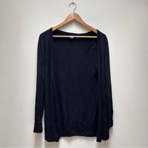 J.Crew Navy Blue Simple Long Cardigan size XS